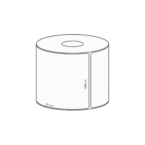 100x25mm Direct Thermal Label