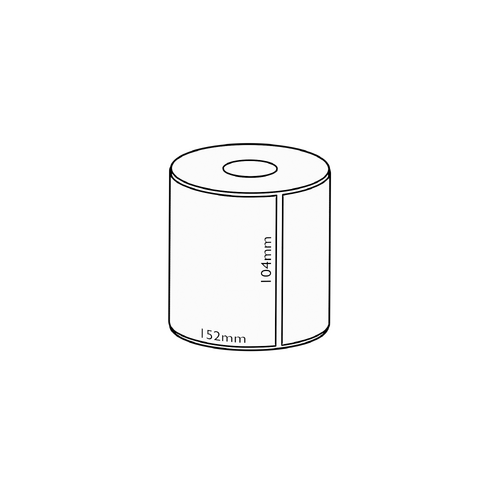 104x152mm Direct Thermal Label