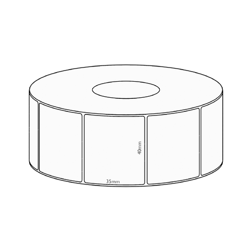 40x35mm Direct Thermal Label