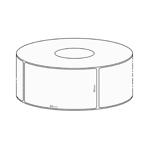 40x80mm Direct Thermal Label