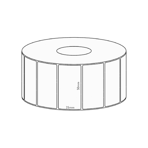 50x25mm Direct Thermal Label