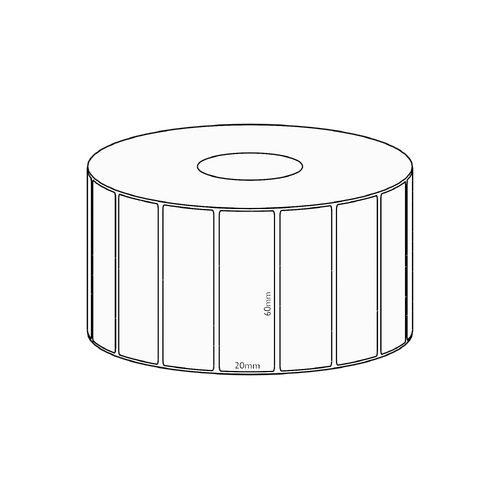 60x20mm Direct Thermal Label