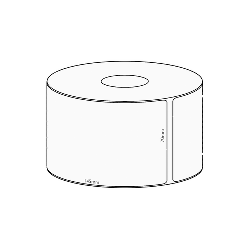 70x145mm Transfer Permanent Label, 350 per roll, 38mm core